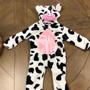 Toddler infant Cow costume /pajamas animal costume